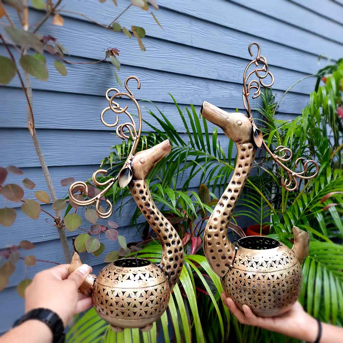 Dear T Light Set | Side Table Lamp for Living Room - 22 Inch (Set of 2) - Apkamart