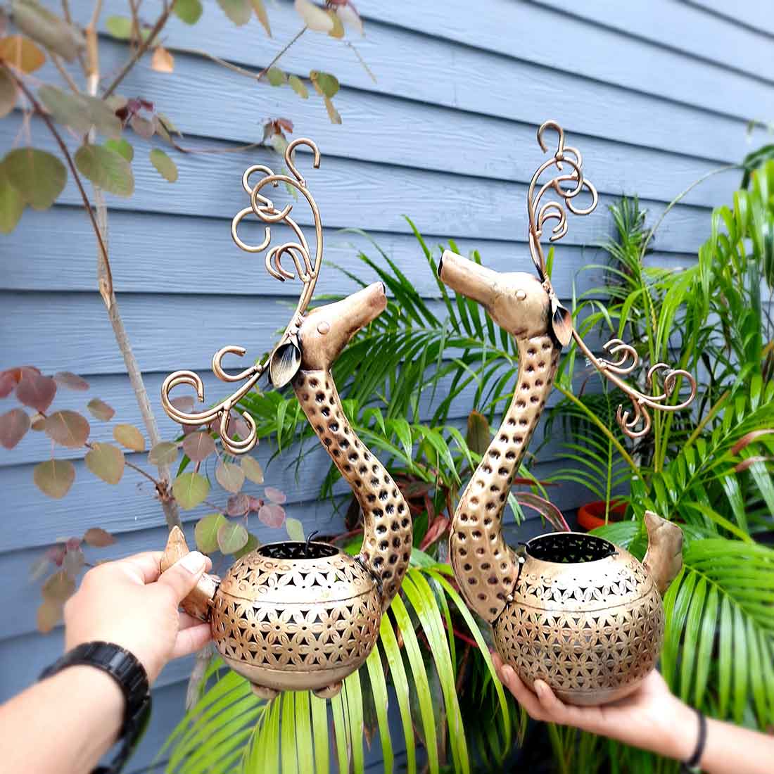 Dear T Light Set | Side Table Lamp for Living Room - 22 Inch (Set of 2) - Apkamart