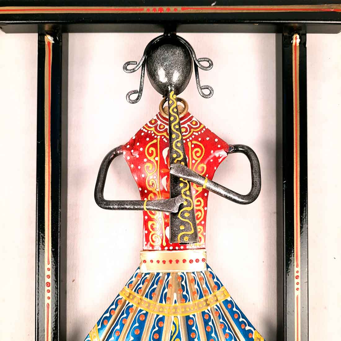 Musicians Playing Musical Instruments Wall Hanging - For Home Decor & Gifts -15 Inch - Set of 3 - Apkamart