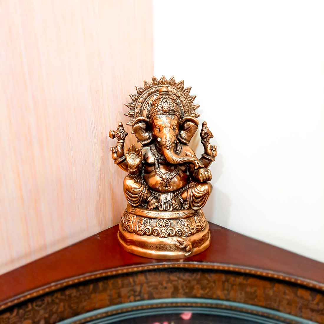 Ganpati Idol | Ganesha Statue - for Pooja, Home and Gifting - 21 Inch- Apkamart