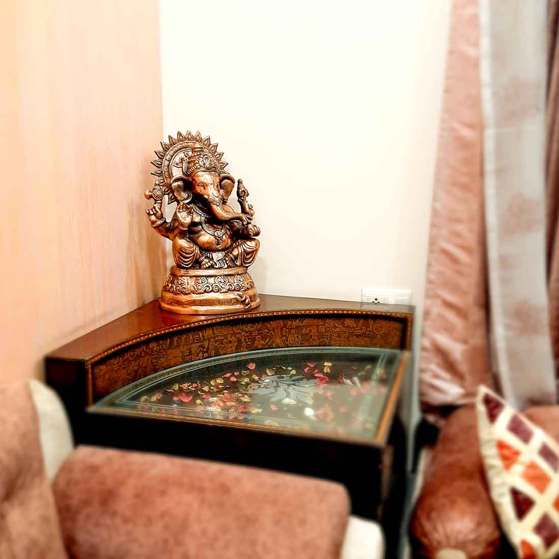 Ganpati Idol | Ganesha Statue - for Pooja, Home and Gifting - 21 Inch- Apkamart