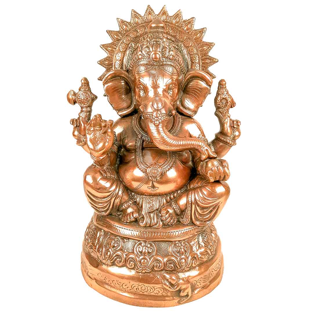 Ganpati Idol | Ganesha Statue - for Pooja, Home and Gifting - 21 Inch- Apkamart