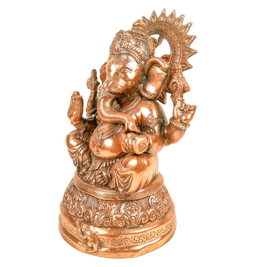 Ganpati Idol | Ganesha Statue - for Pooja, Home and Gifting - 21 Inch- Apkamart
