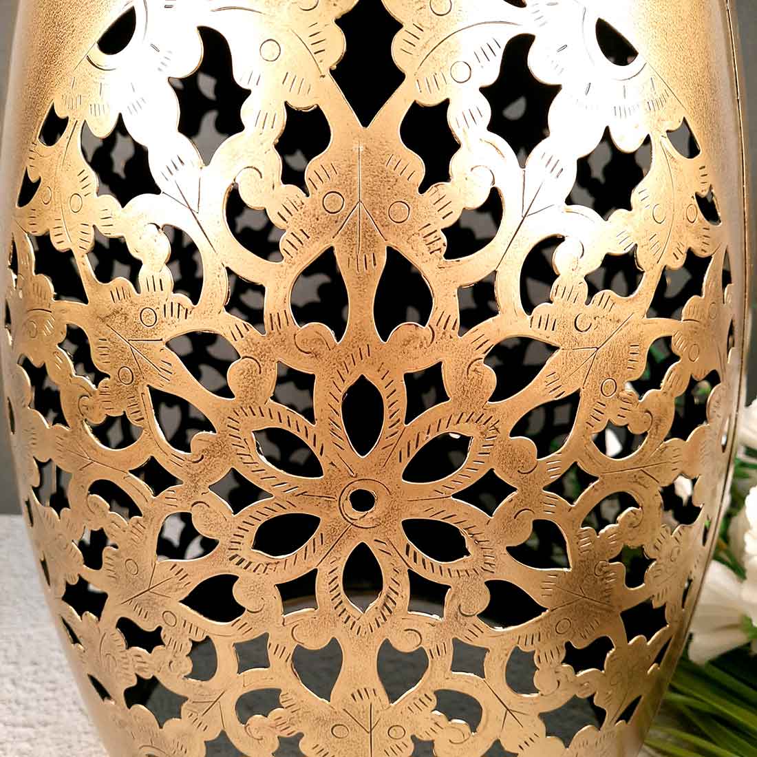 Designer Stool | Accent Table for Home Decor & Gifts - 17 Inch- Apkamart