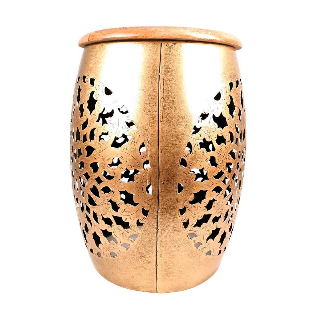 Designer Stool | Accent Table for Home Decor & Gifts - 17 Inch- Apkamart