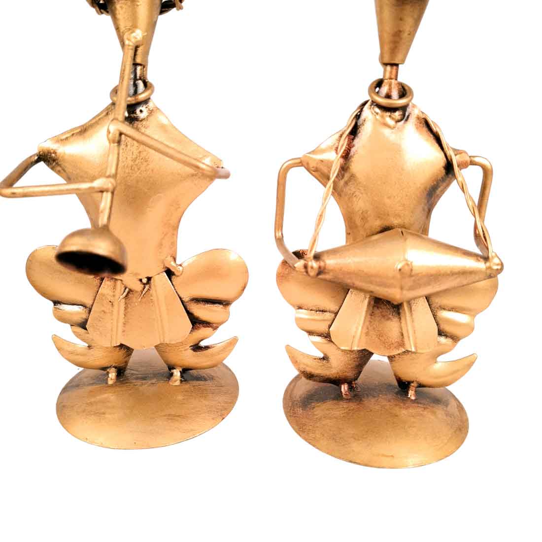 Musician Showpiece - Metal Figurines - For Table Decor & Living Room - 7 Inch - Apkamart