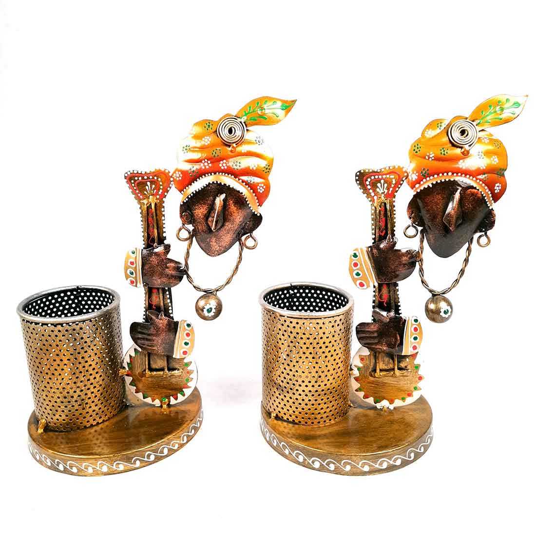Krishna Pen Holder 10 Inch-Apkamart #Style_Pack of 2
