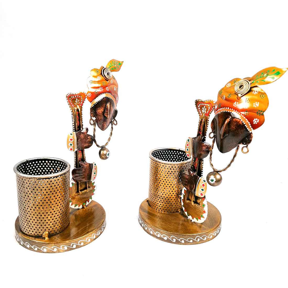 Krishna Pen Holder 10 Inch-Apkamart #Style_Pack of 2