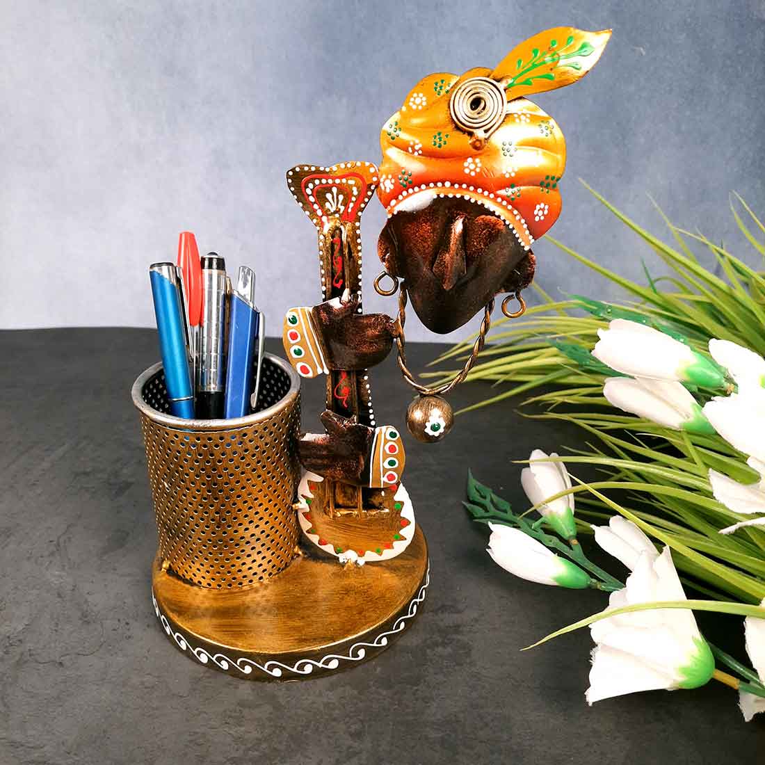 Krishna Pen Holder 10 Inch-Apkamart #Style_Pack of 1