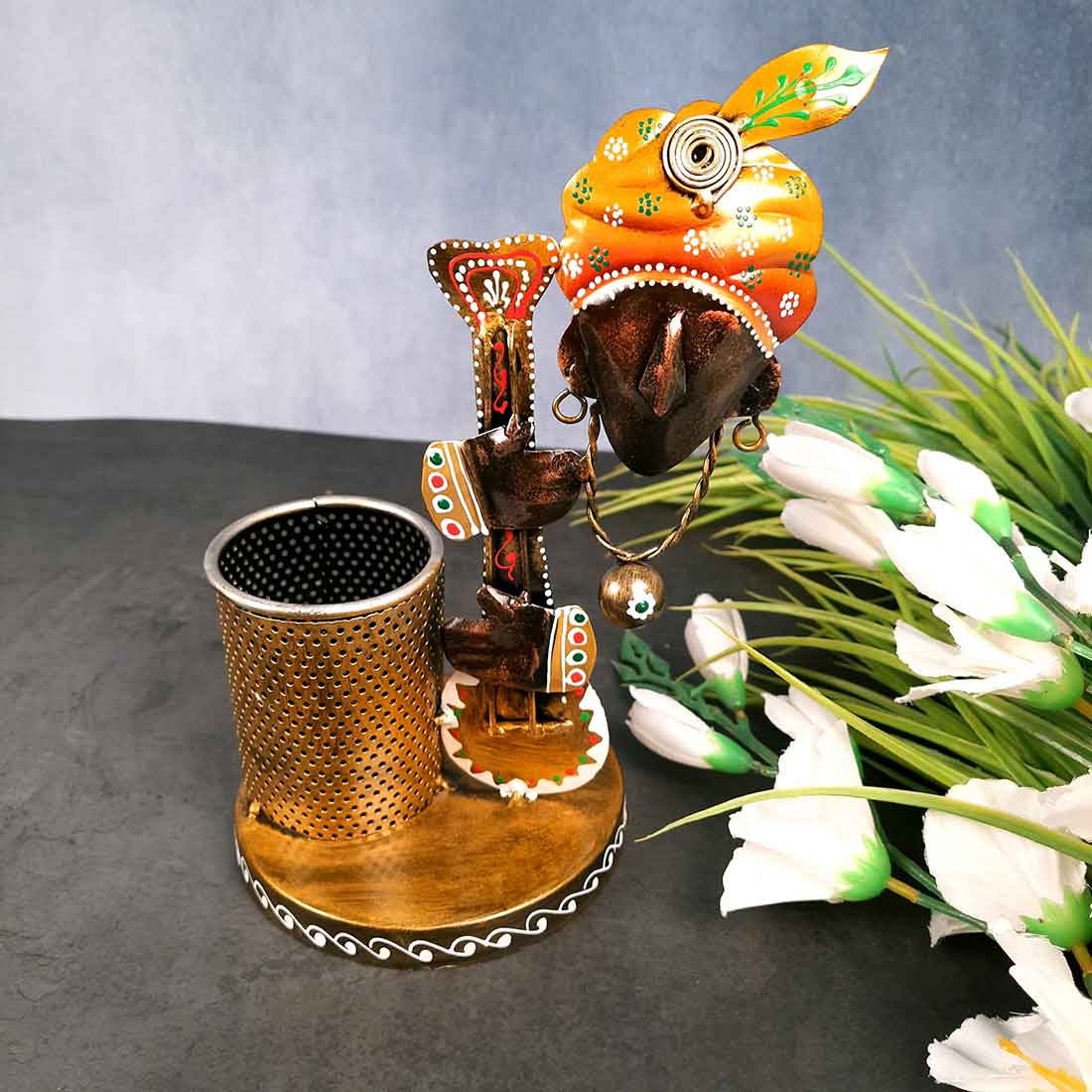 Krishna Pen Holder 10 Inch-Apkamart #Style_Pack of 1
