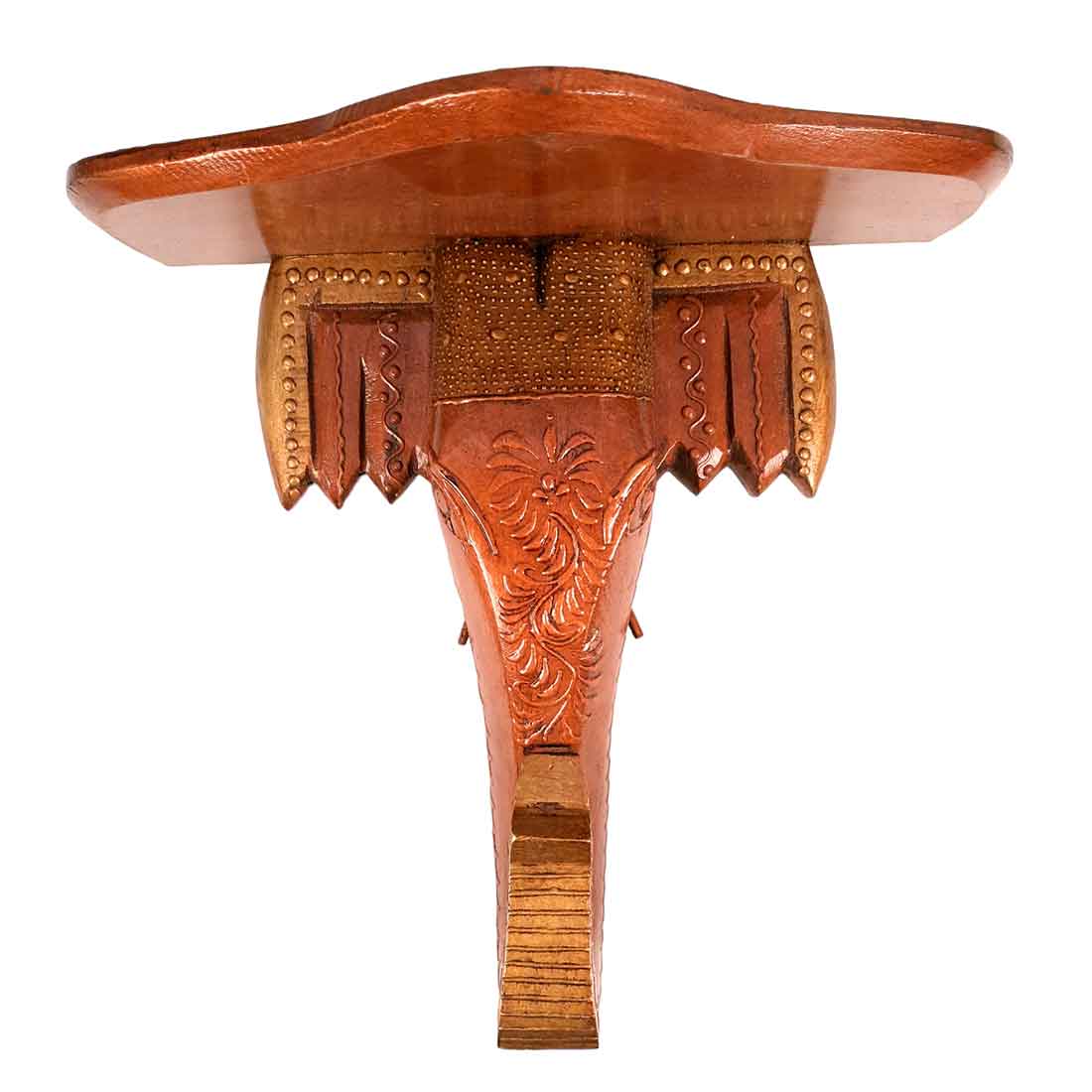 Wooden Wall Bracket - For Living Room Interior Decoration - 15 Inch- Apkamart #Style_Pack of 1