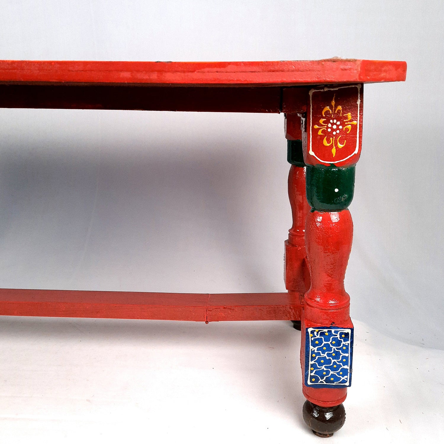 Coffee Tables for Living Room |Table for Home Decor & Gifts - 36 Inch- Apkamart #Color_Orange