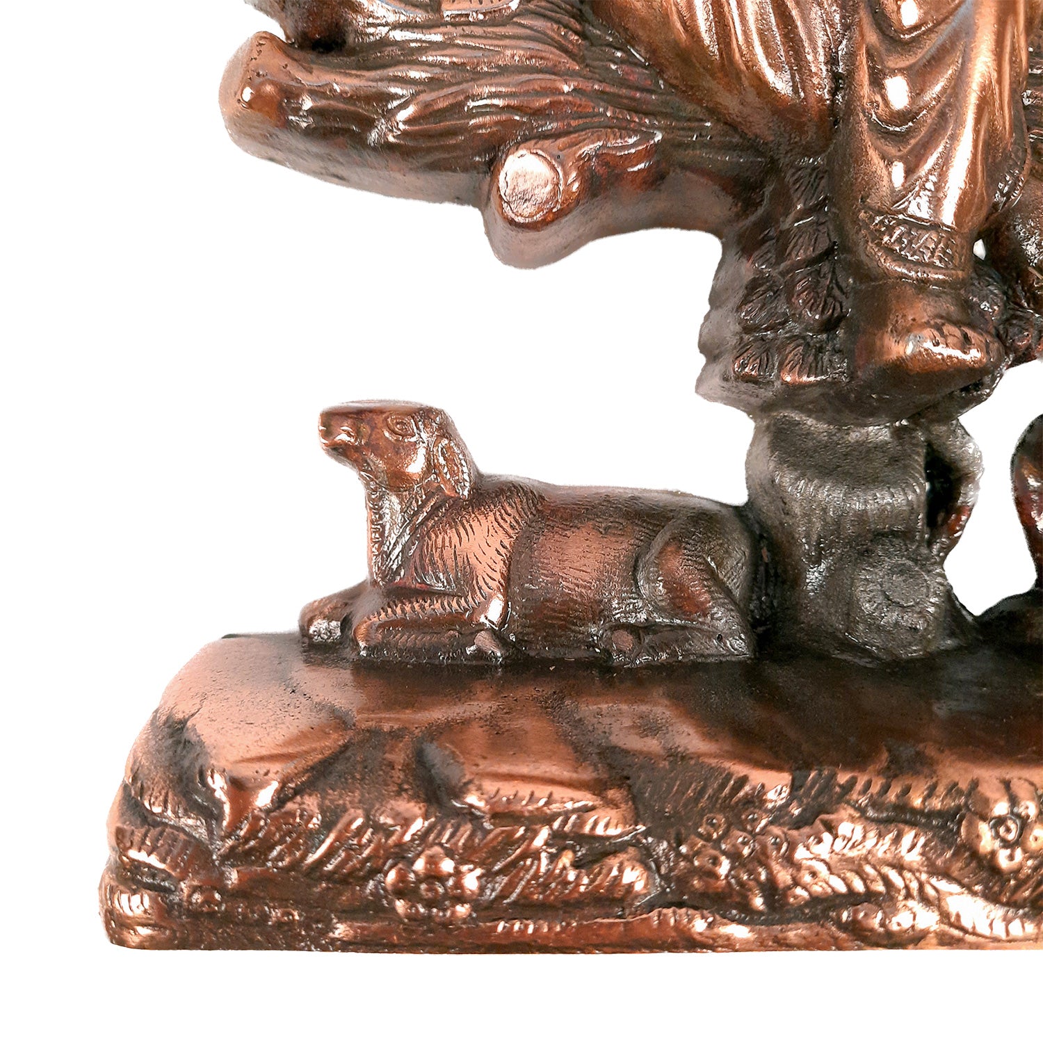 Krishna Wall Hanging | Lord Krishna Playing Flute Wall Decor - for Home & Office Décor | Wedding & House Warming Gift - 14 inch- Apkamart