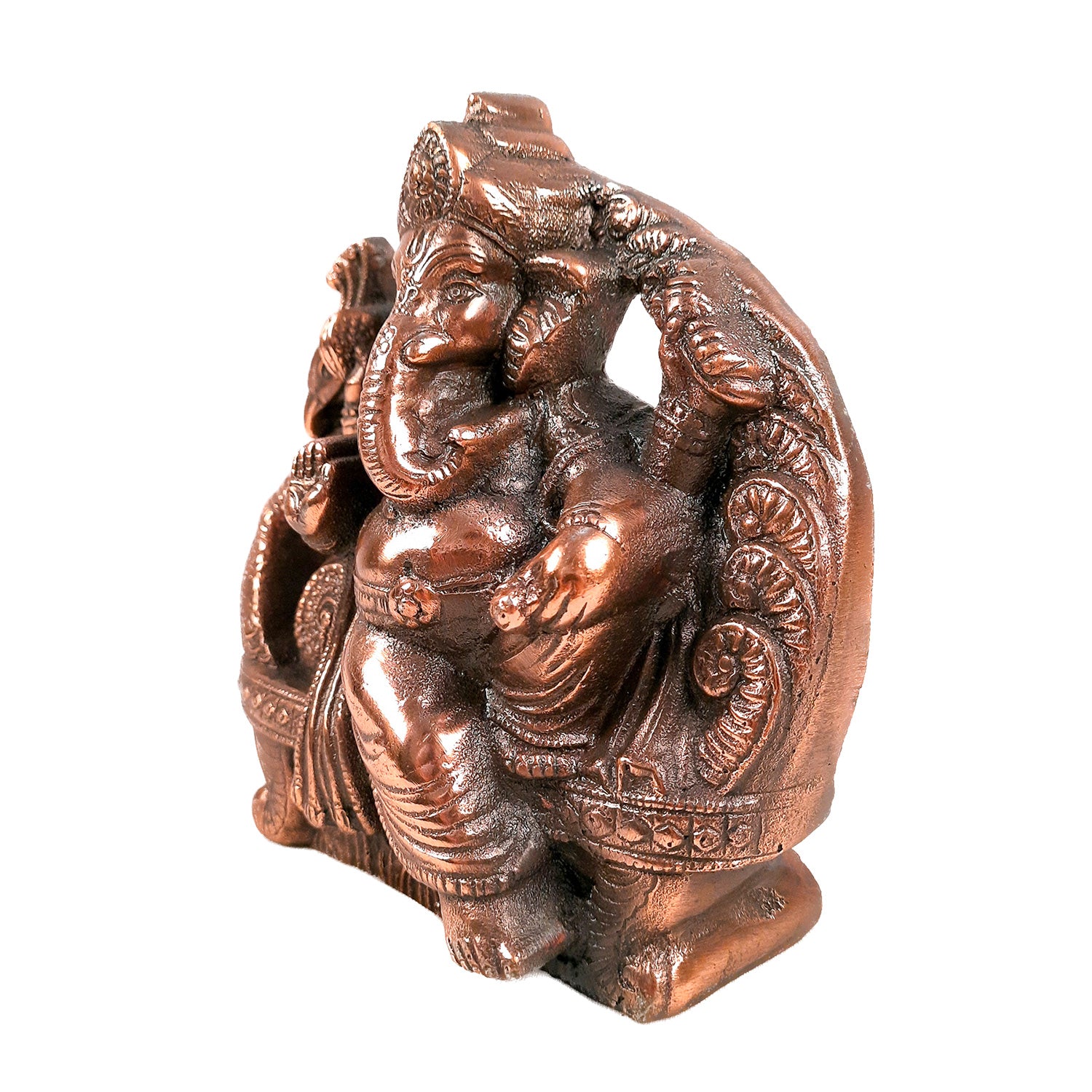 Ganesh Statue | Ganpati Murti For Table & Home Decor | Ganesha Idol for Vastu, Home, Puja, Religious Decor - 7 inch- Apkamart
