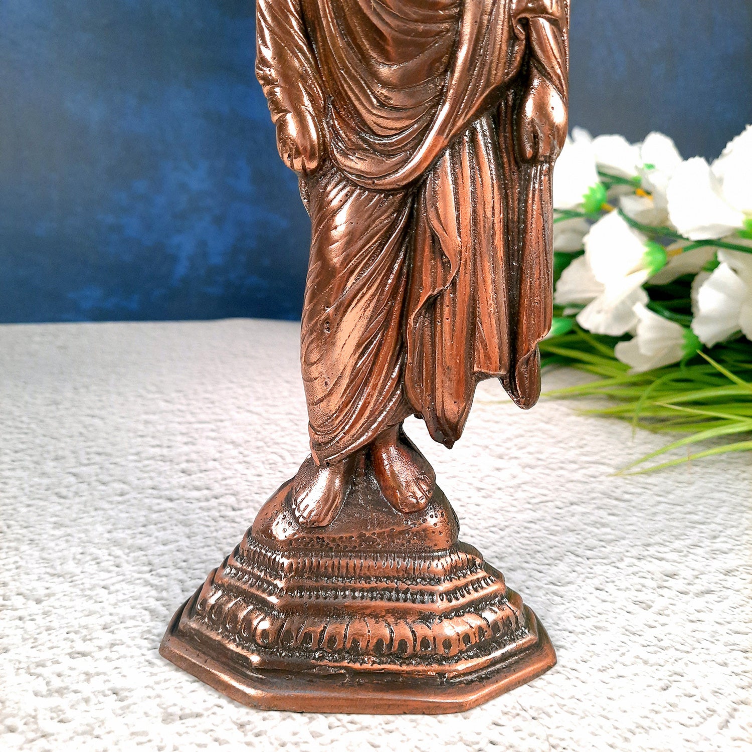 Swami Vivekananda Idol Statue - for Office, Home, Desk & Table Décor - 12 inch-Apkamart
