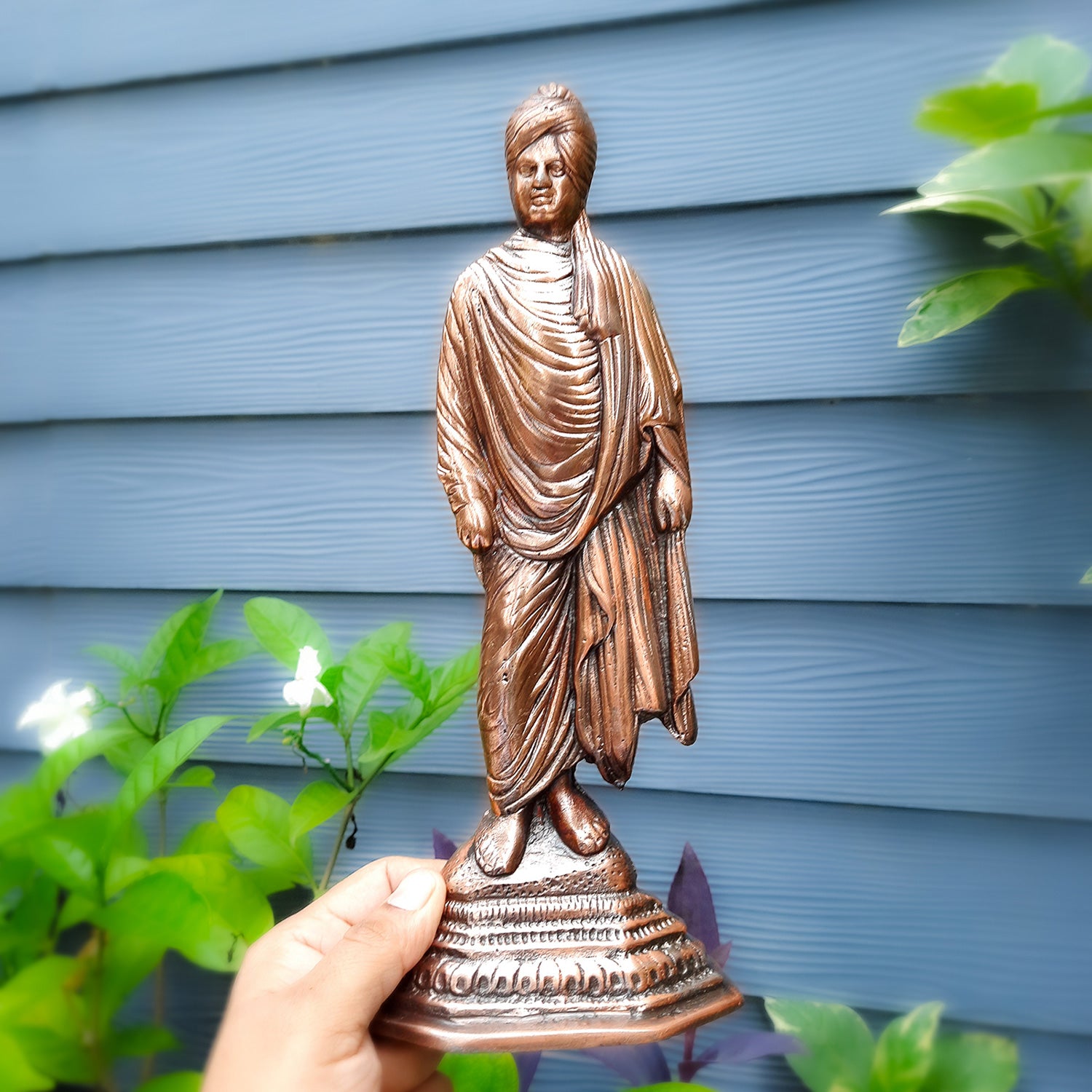 Swami Vivekananda Idol Statue - for Office, Home, Desk & Table Décor - 12 inch-Apkamart