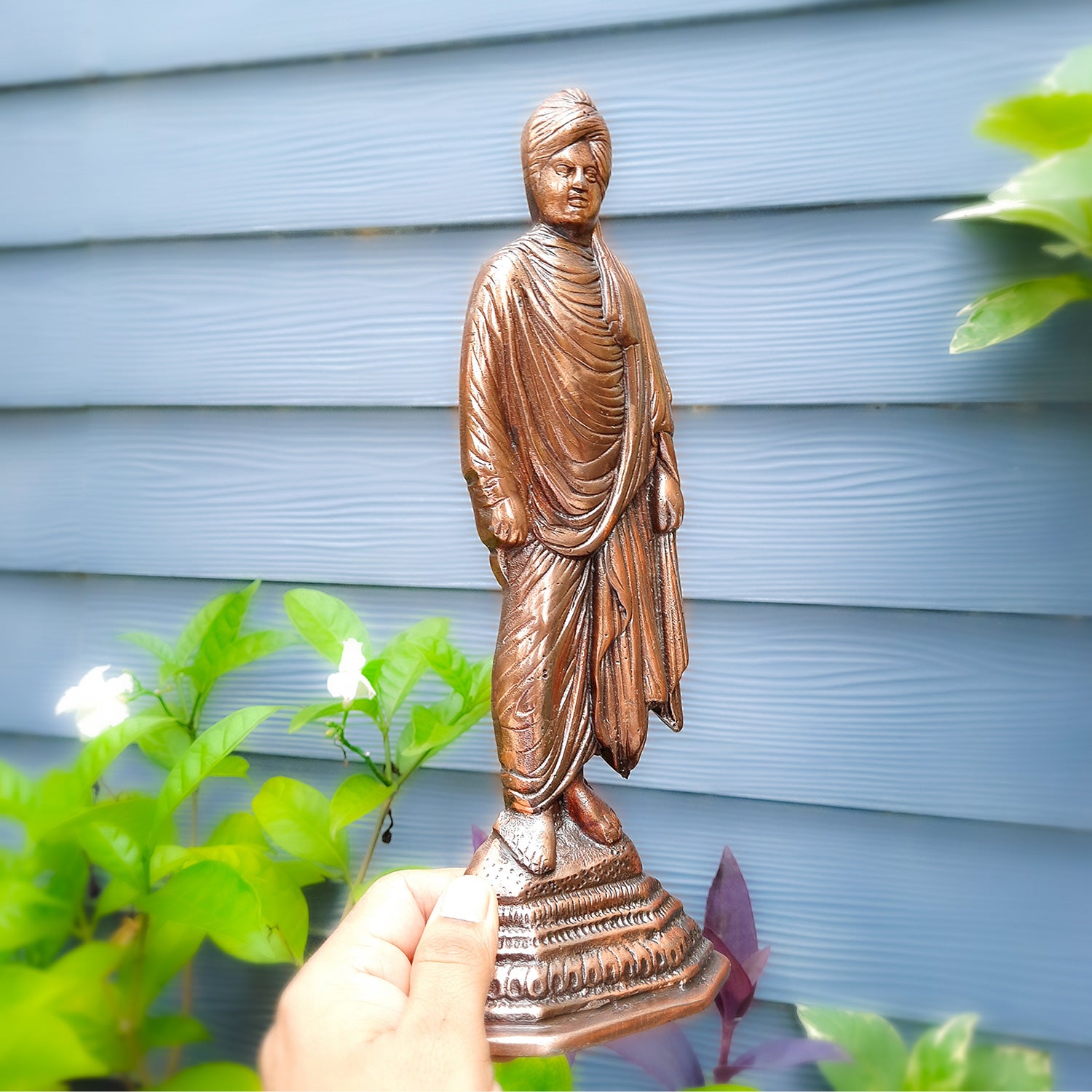 Swami Vivekananda Idol Statue - for Office, Home, Desk & Table Décor - 12 inch-Apkamart