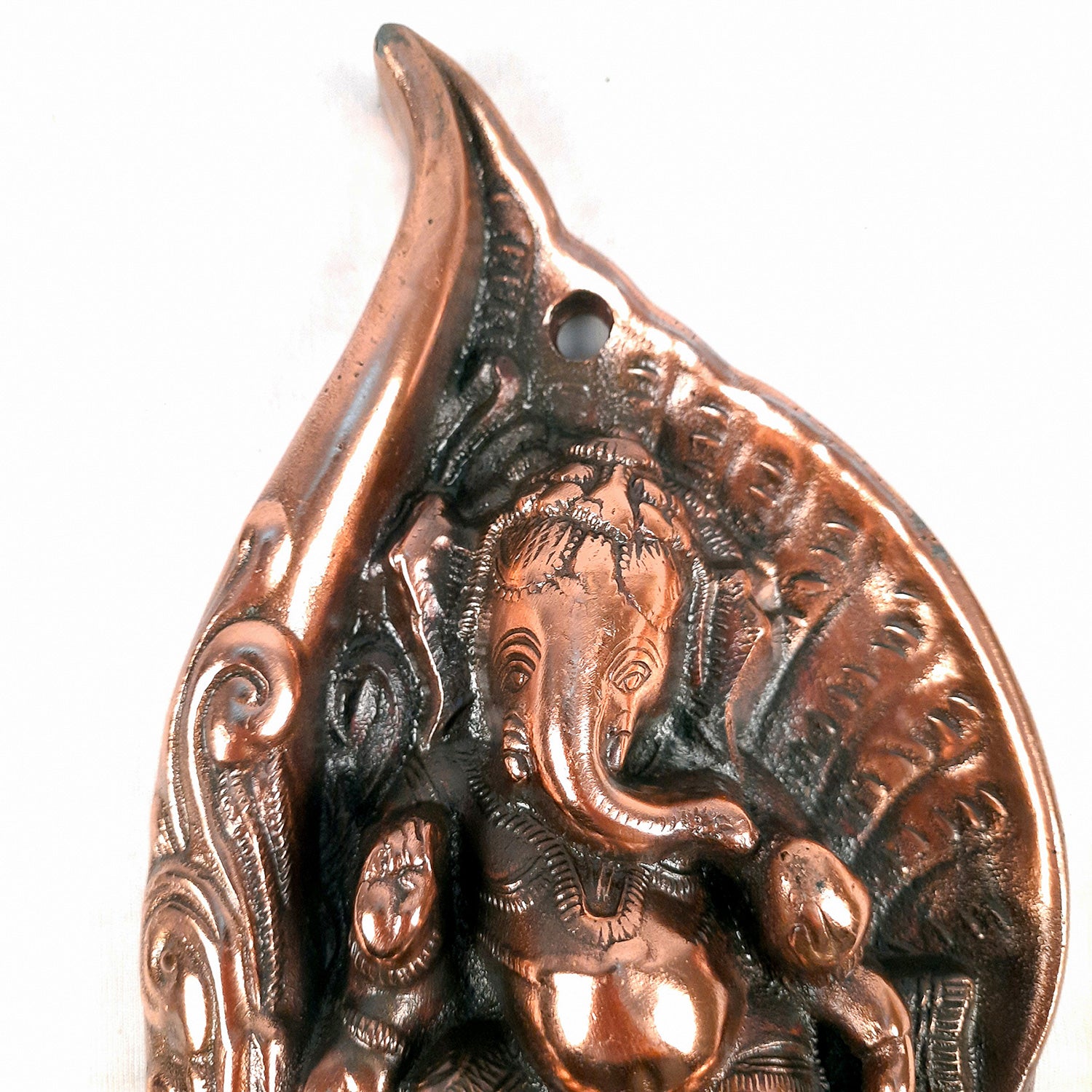 Lord Ganesha Wall Hanging |Ganesh Ji Wall Statue for Puja, Home & Entrance |Religious Decor For Vastu & Gift - 12 inch- Apkamart