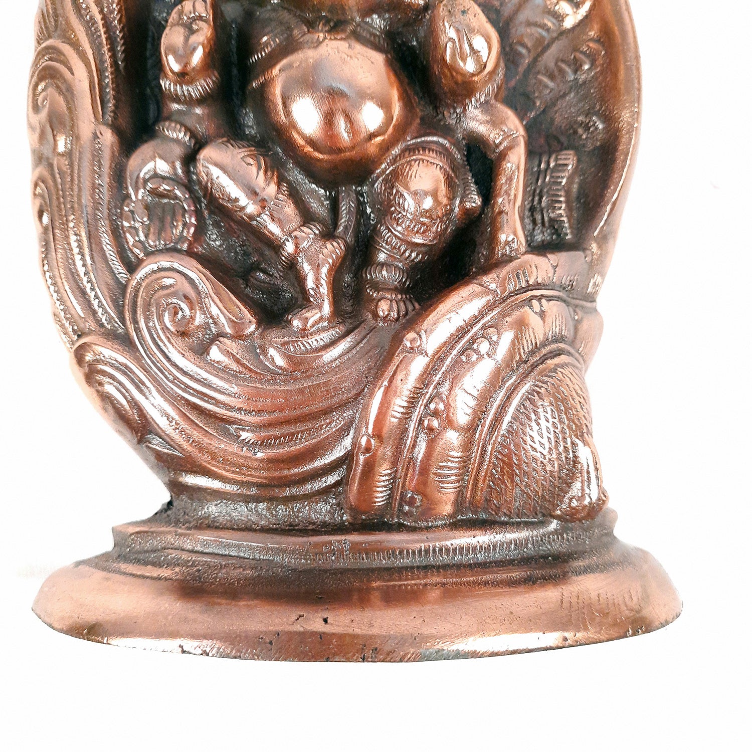 Lord Ganesha Wall Hanging |Ganesh Ji Wall Statue for Puja, Home & Entrance |Religious Decor For Vastu & Gift - 12 inch- Apkamart