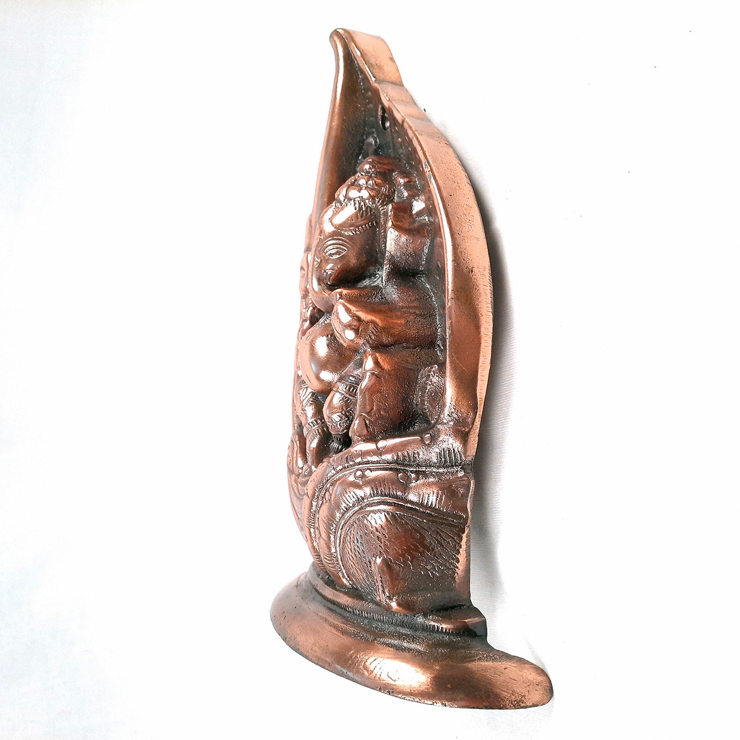 Lord Ganesha Wall Hanging |Ganesh Ji Wall Statue for Puja, Home & Entrance |Religious Decor For Vastu & Gift - 12 inch- Apkamart