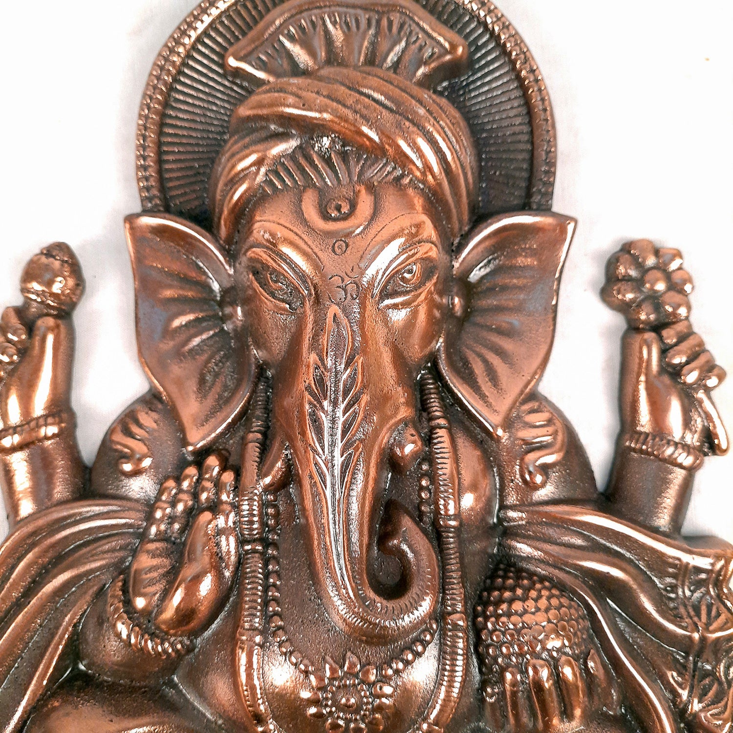 Ganesh Wall Hanging | Lord Ganesha Wall Art for Home, Living Room & Office | Antique Ganesha for Religious Décor - 14 inch-Apkamart