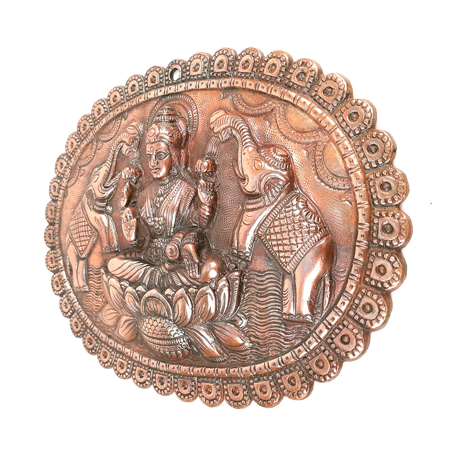 Goddess Laxmi Ji Wall Hanging - For Wall Decor & Gifts - 10 Inch- Apkamart