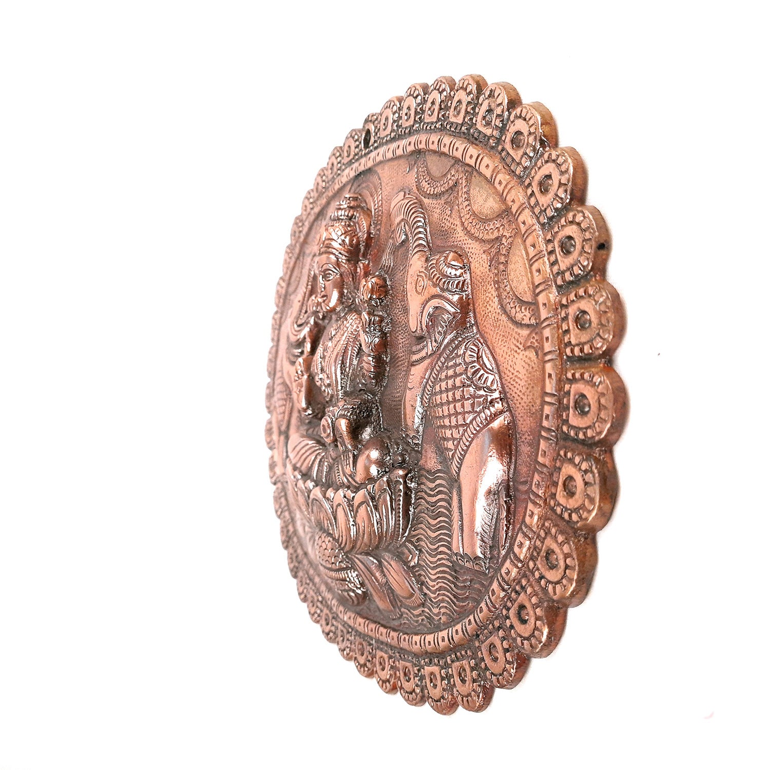 Goddess Laxmi Ji Wall Hanging - For Wall Decor & Gifts - 10 Inch- Apkamart