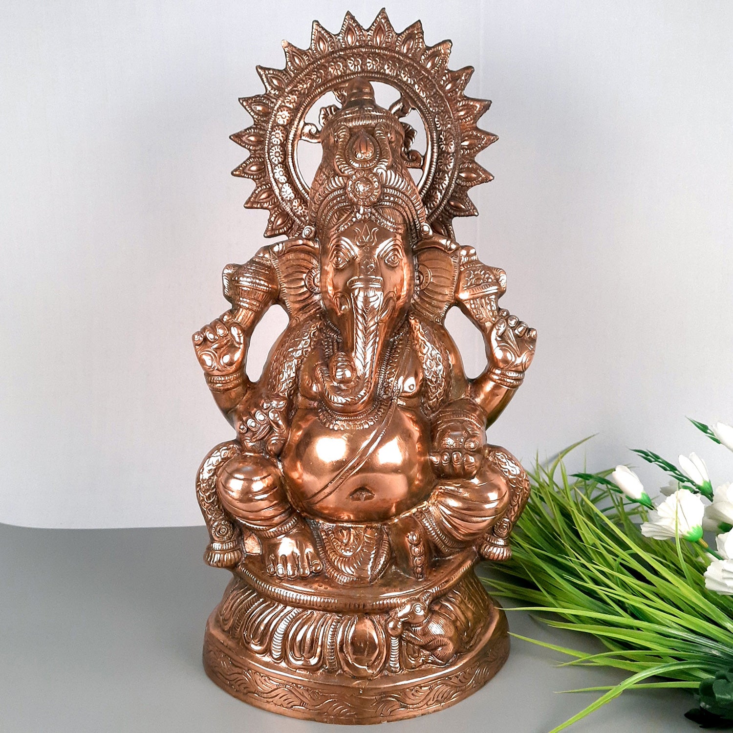 Ganesh Murti for Home | Siddhivinayak Statue - 22 Inch- Apkamart