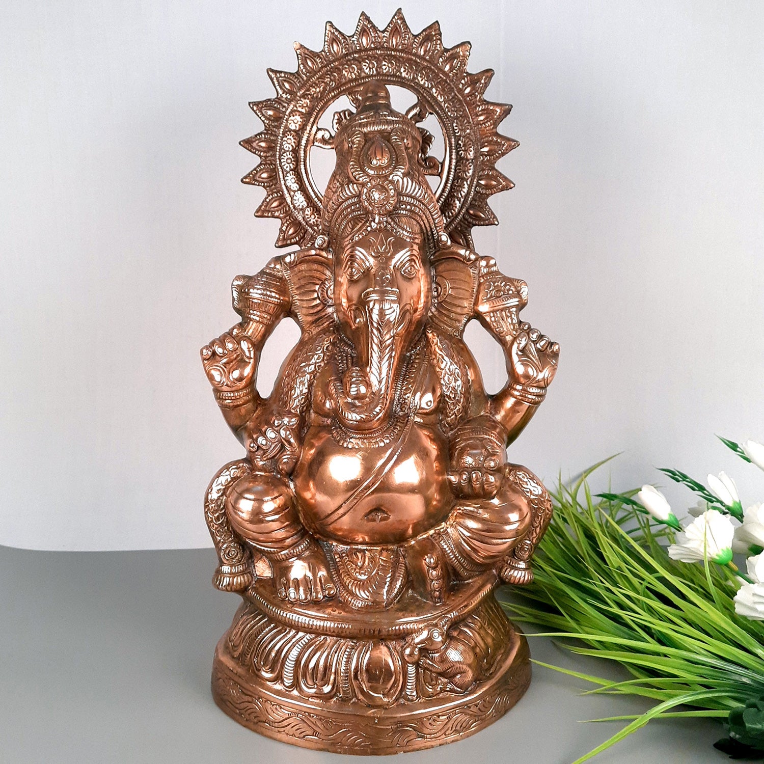 Ganesh Murti for Home | Siddhivinayak Statue - 22 Inch- Apkamart