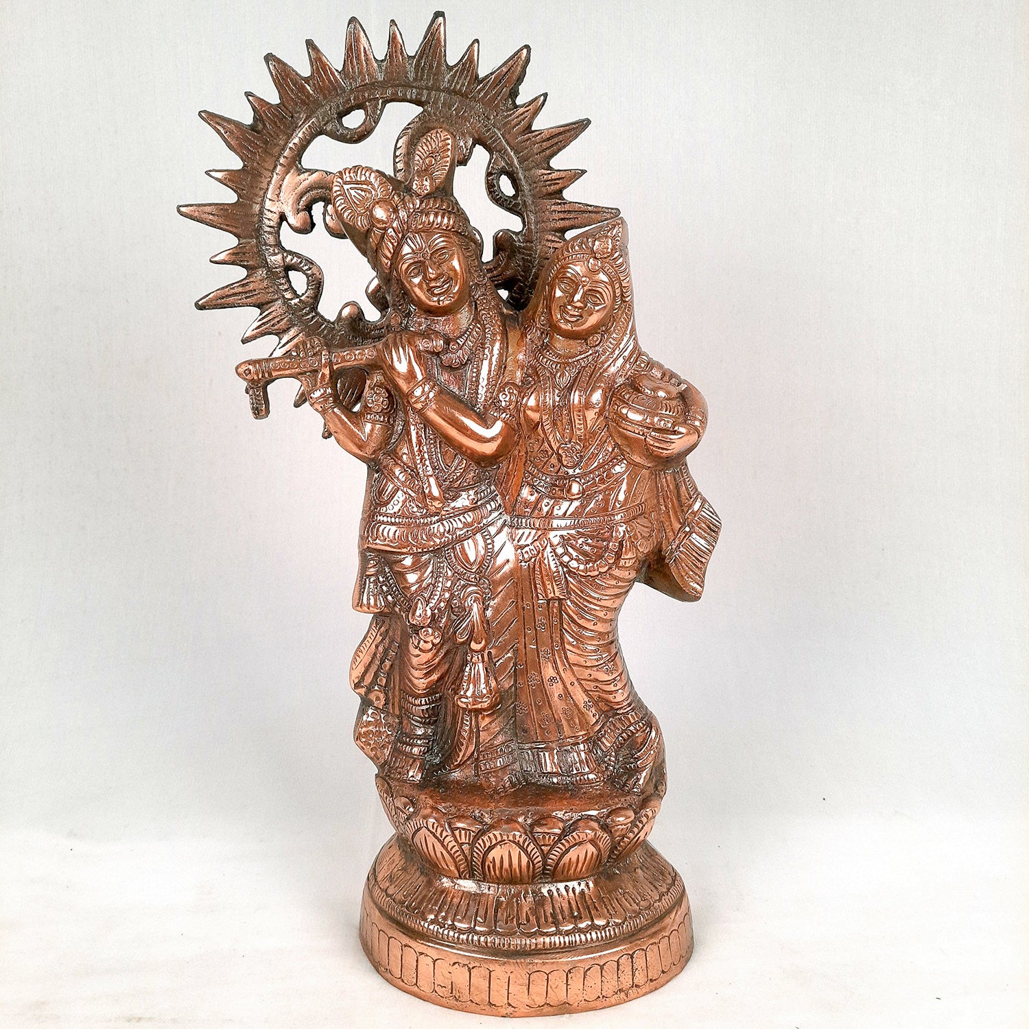 Radha Krishna Idol for Home & Pooja -16 Inch- Apkamart