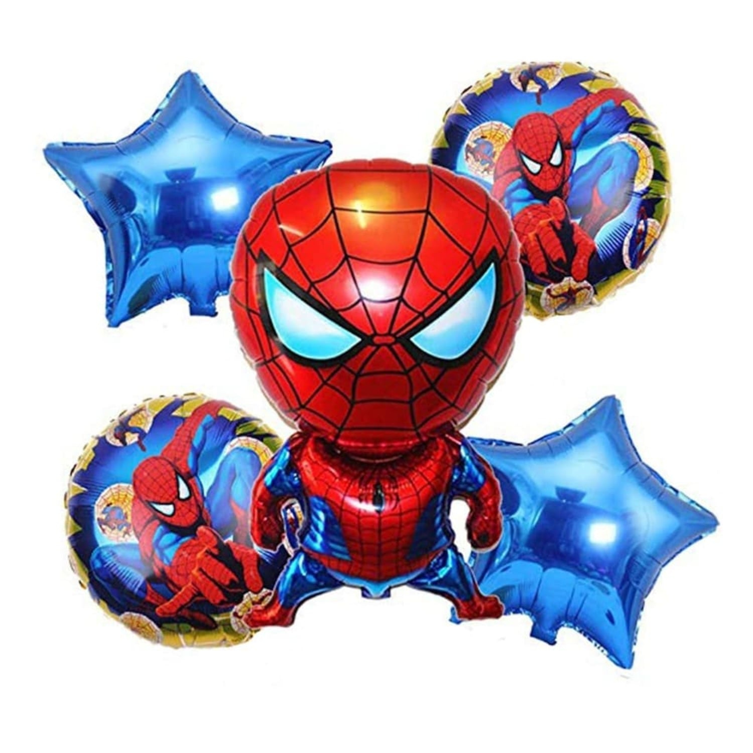Spiderman Birthday Balloon Foil Kids Party Decoration