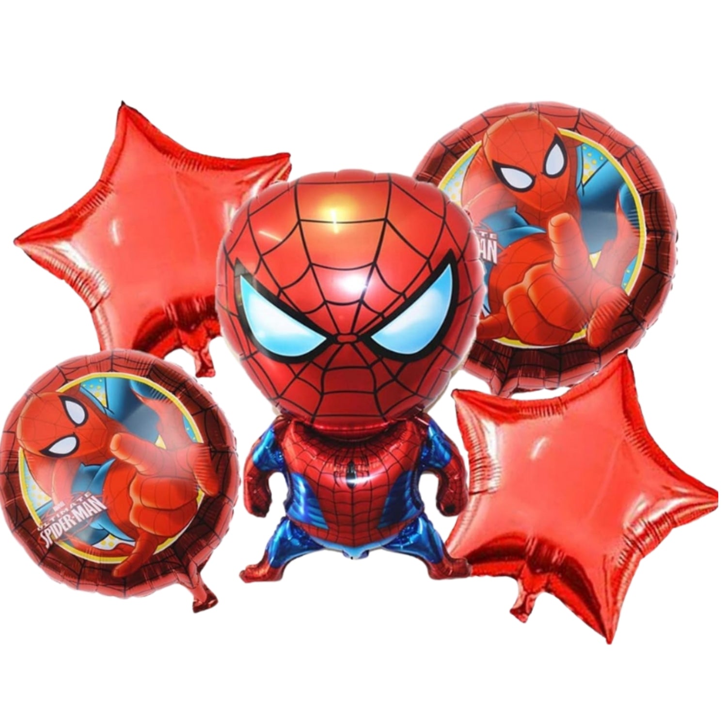 Spiderman Birthday Balloon Foil Kids Party Decoration