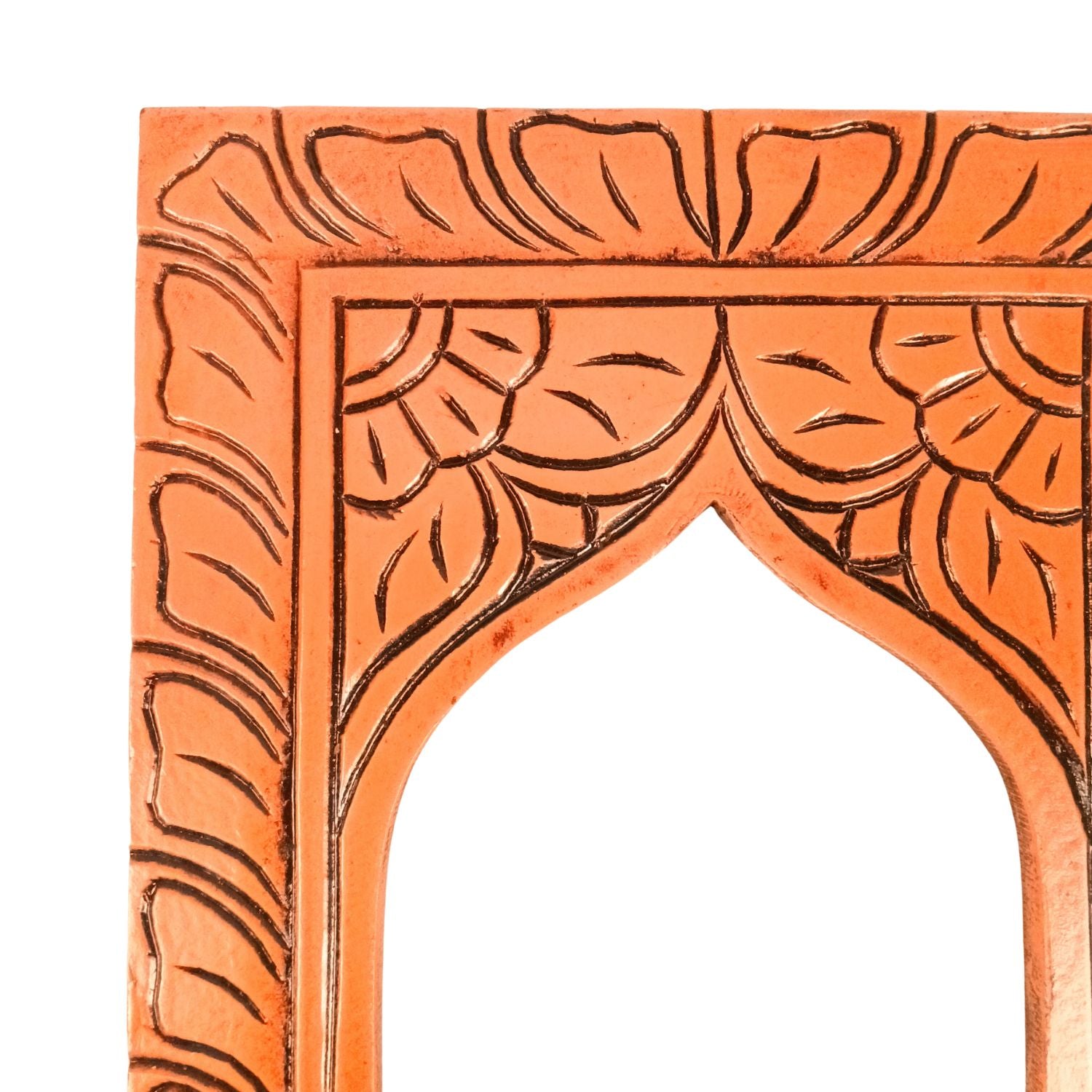 Wooden Jharokha Window Wall Hanging | Rajasthani Decor - 14 inch-Apkamart