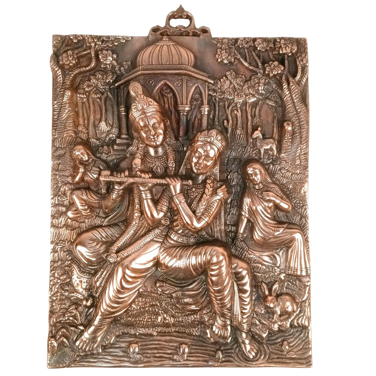 Radha Krishna Wall Hanging For Home Decor - 20 Inch-apkamart