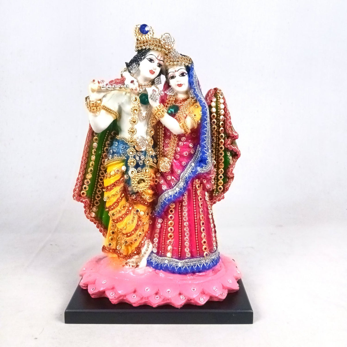 Standing Radha Krishna Statue Idol – 11 Inch