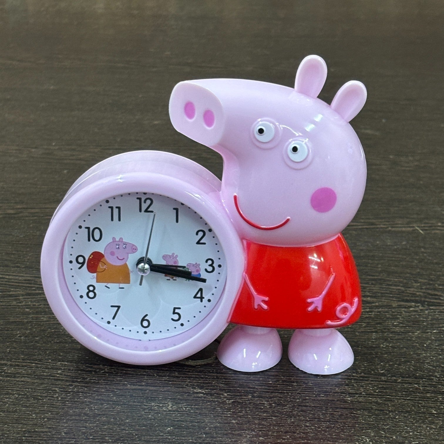 Desk Clock | Cute Cartoon Character Table Clock for Kids | Study Table, Bedroom & Home Décor Clock | Perfect Gift for Boys & Girls - 6 Inch - Apkamart