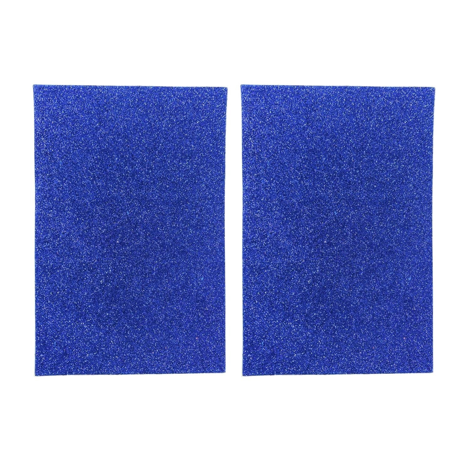 A4 Glitter Sheet Self Adhesive For Kids DIY Craft - Apkamart #Style_Pack Of 2