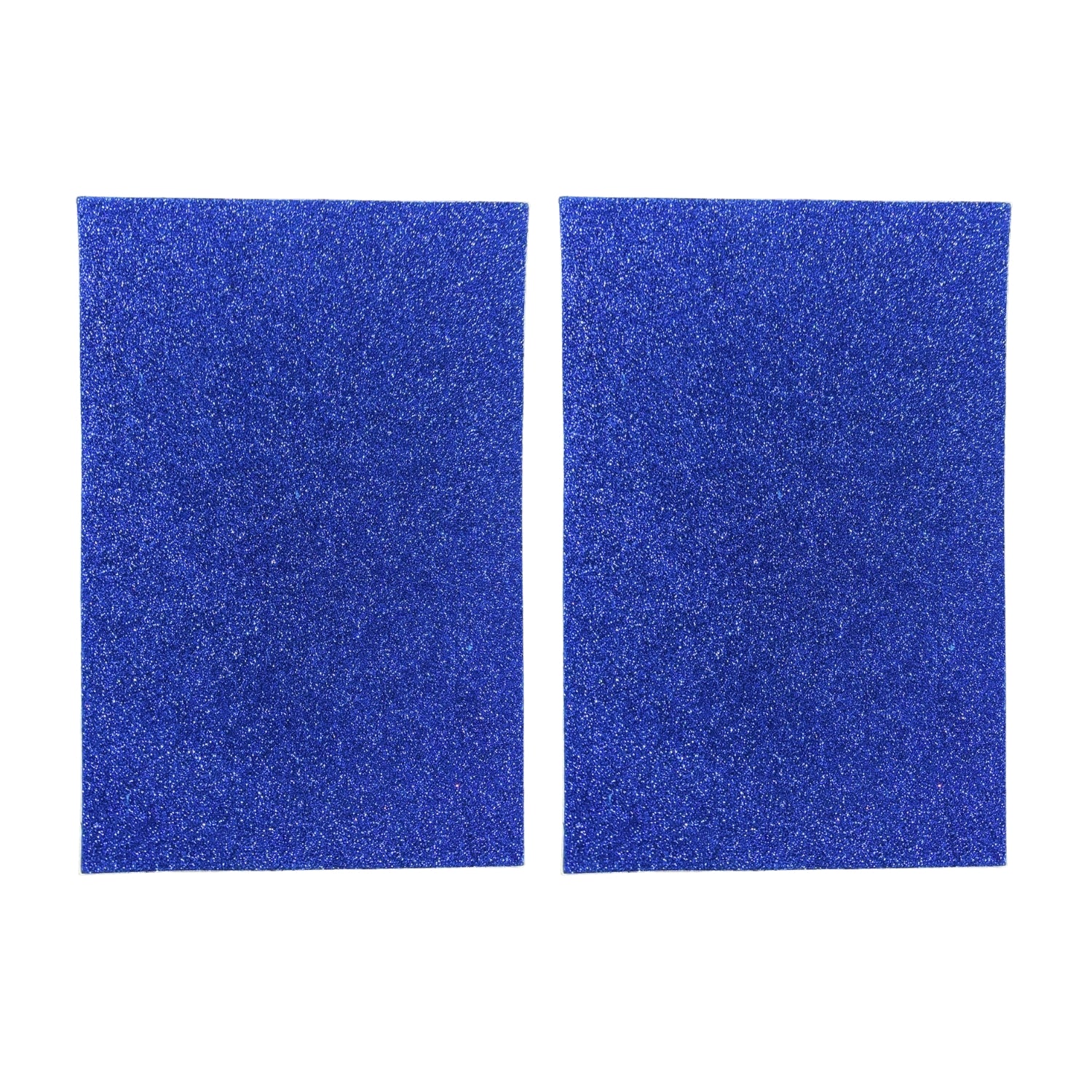 A4 Glitter Sheet Self Adhesive Sticky Craft Sheets Sparkly Foam Sheets for DIY Art Projects, Scrapbook Decoration, Card Making, Gift Wrapping, School Projects - Apkamart #Style_Pack Of 2
