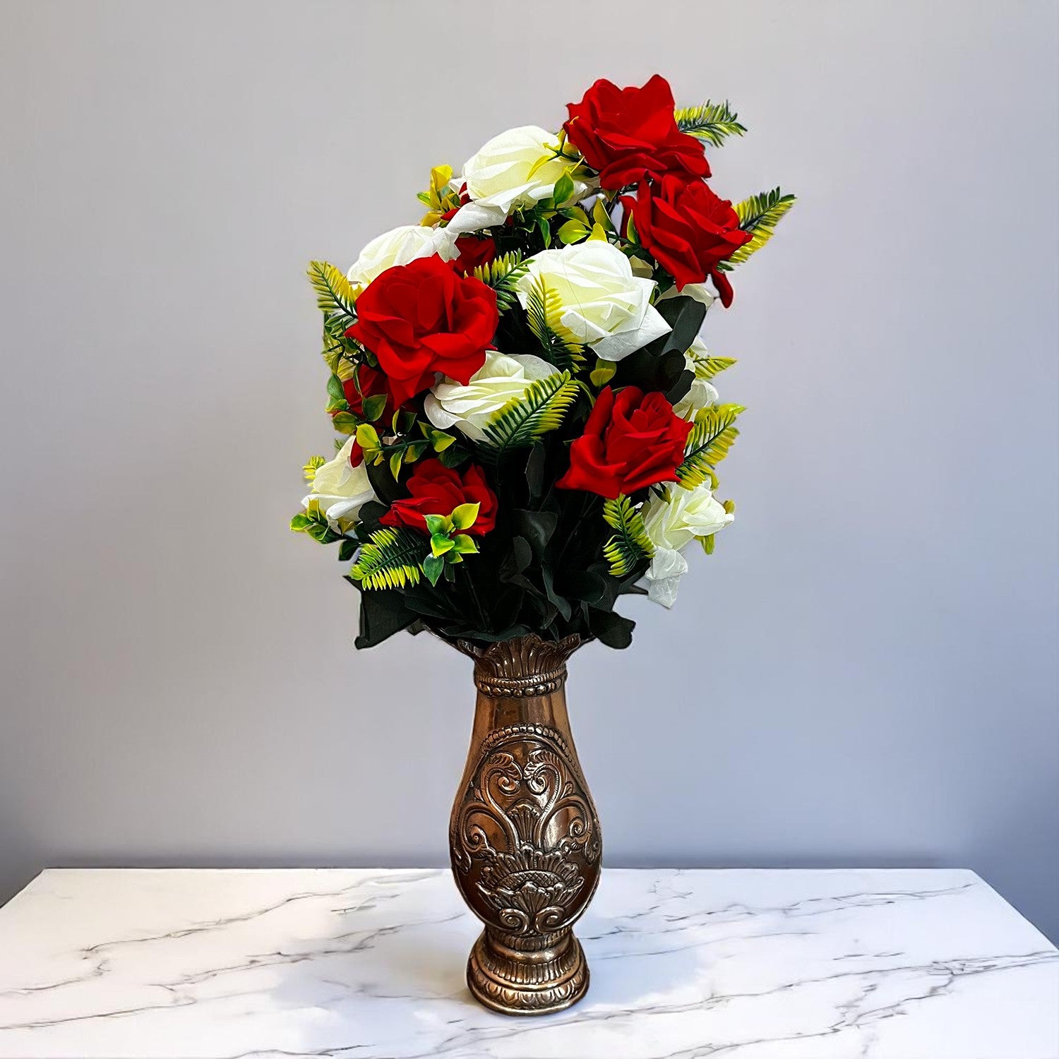 Artificial Flower With Pot - For Table & Home Décor - Apkamart