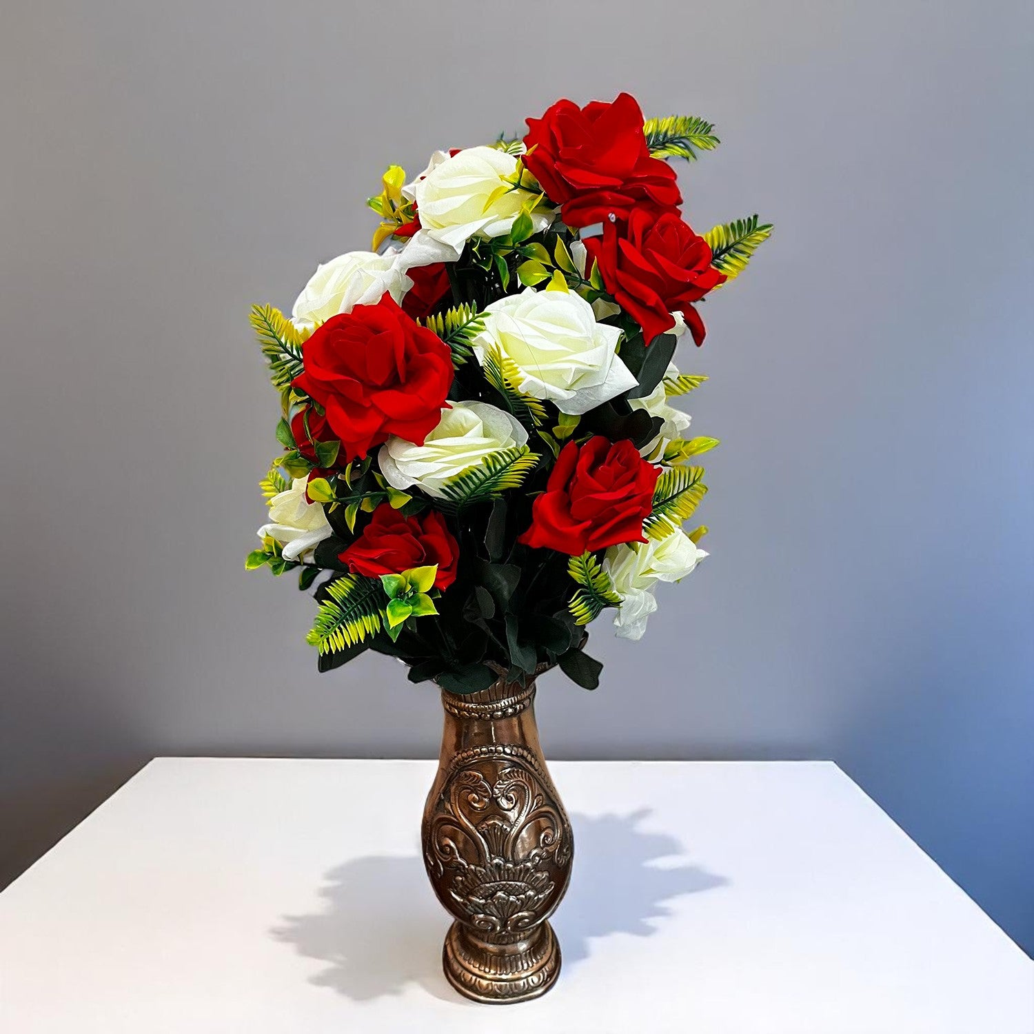Artificial Flower With Pot - For Table & Home Décor - Apkamart