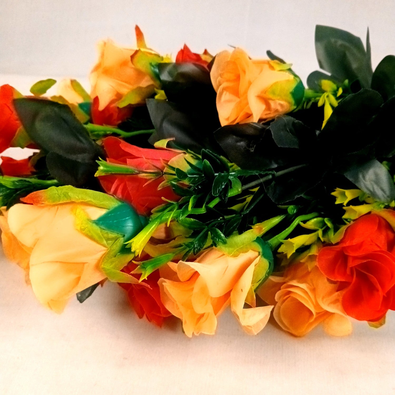 Artificial Flower Bouquets | Faux Flowers Bunch - for Table Vase, Pot, Home Decor, Living Room, Side Table Centerpiece - 29 Inch - Apkamart #Style_Design 2