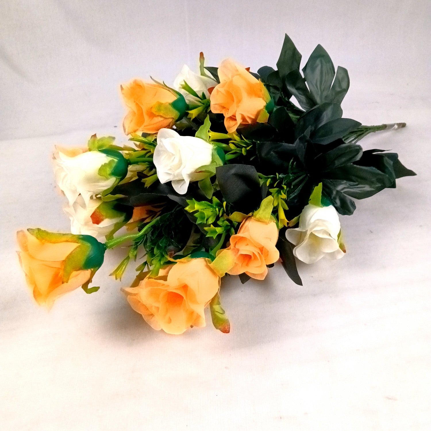 Artificial Flower Bouquets | Faux Flowers Bunch - for Table Vase, Pot, Home Decor, Living Room, Side Table Centerpiece - 29 Inch - Apkamart #Style_Design 3