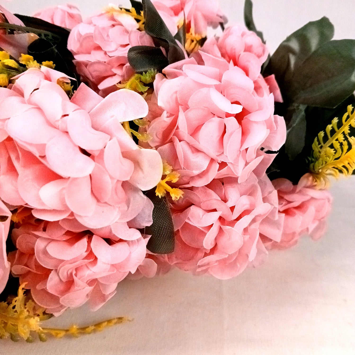 Artificial Flowers Carnation Bunches | Faux Flower Sticks - for Home Decor, Living Room, Office & Festivals Decoration (Vase Not Included) - 27 Inch - Apkamart #Colour_Pink