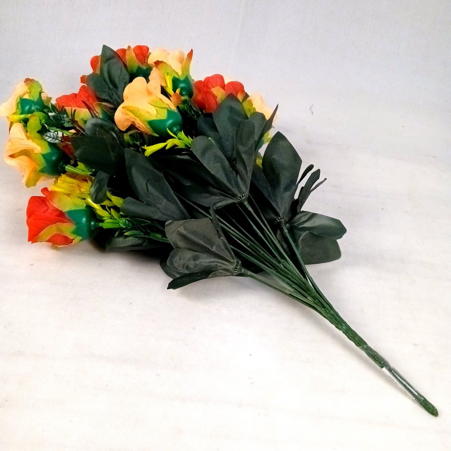 Artificial Flower Bouquets | Faux Flowers Bunch - for Table Vase, Pot, Home Decor, Living Room, Side Table Centerpiece - 29 Inch - Apkamart #Style_Design 2