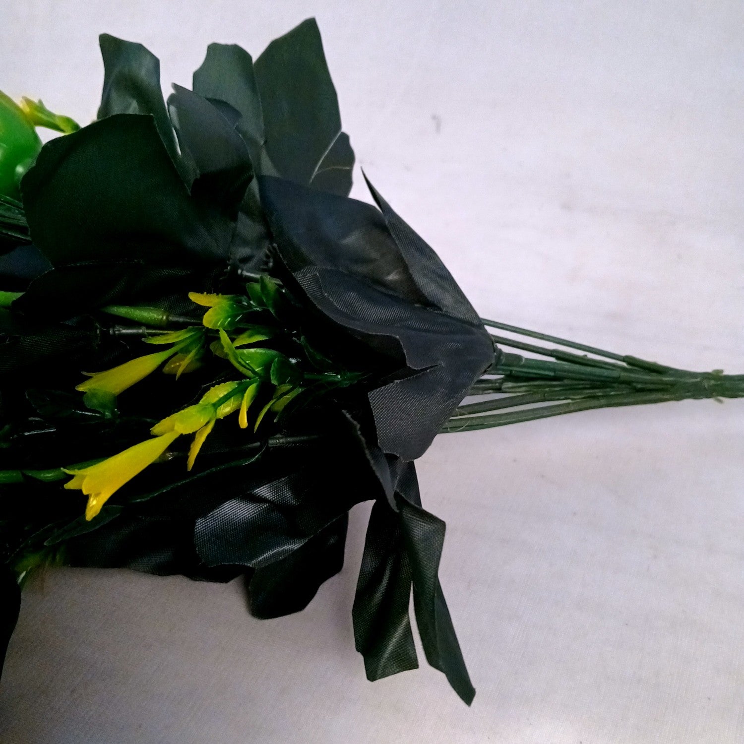 Artificial Rose Flower Bouquets | Faux Flowers Bunch - for Table Vase, Pot, Home Decor, Side Table Centerpiece - 29 Inch - Apkamart #Style_Design 3