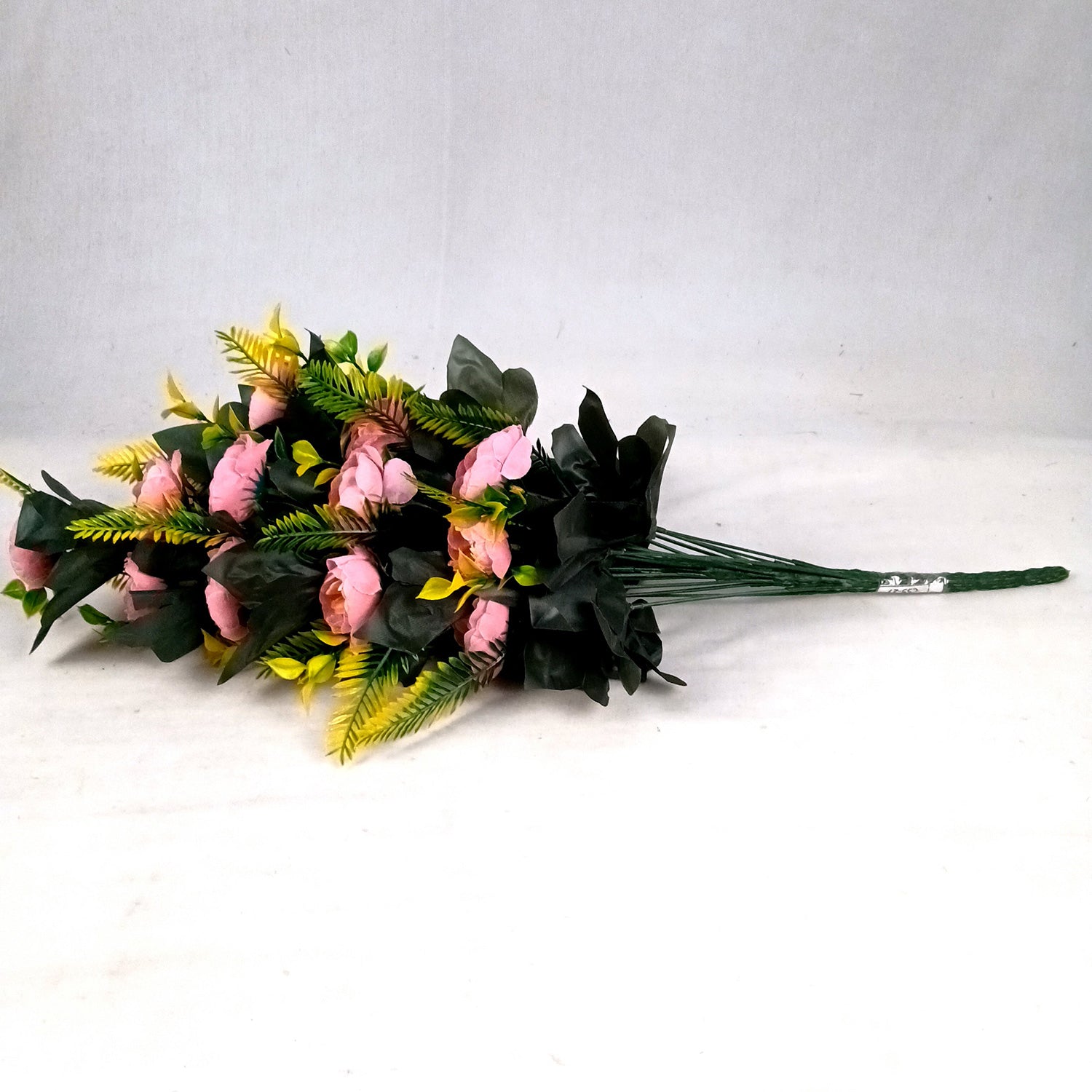 Artificial Flower Bouquets | Fake Flowers Bunch - for Vase, Home, Bedroom, Balcony, Office Corner, Living Room Decoration (Vase Not Included) - 26 Inch - Apkamart #Colour_Pink