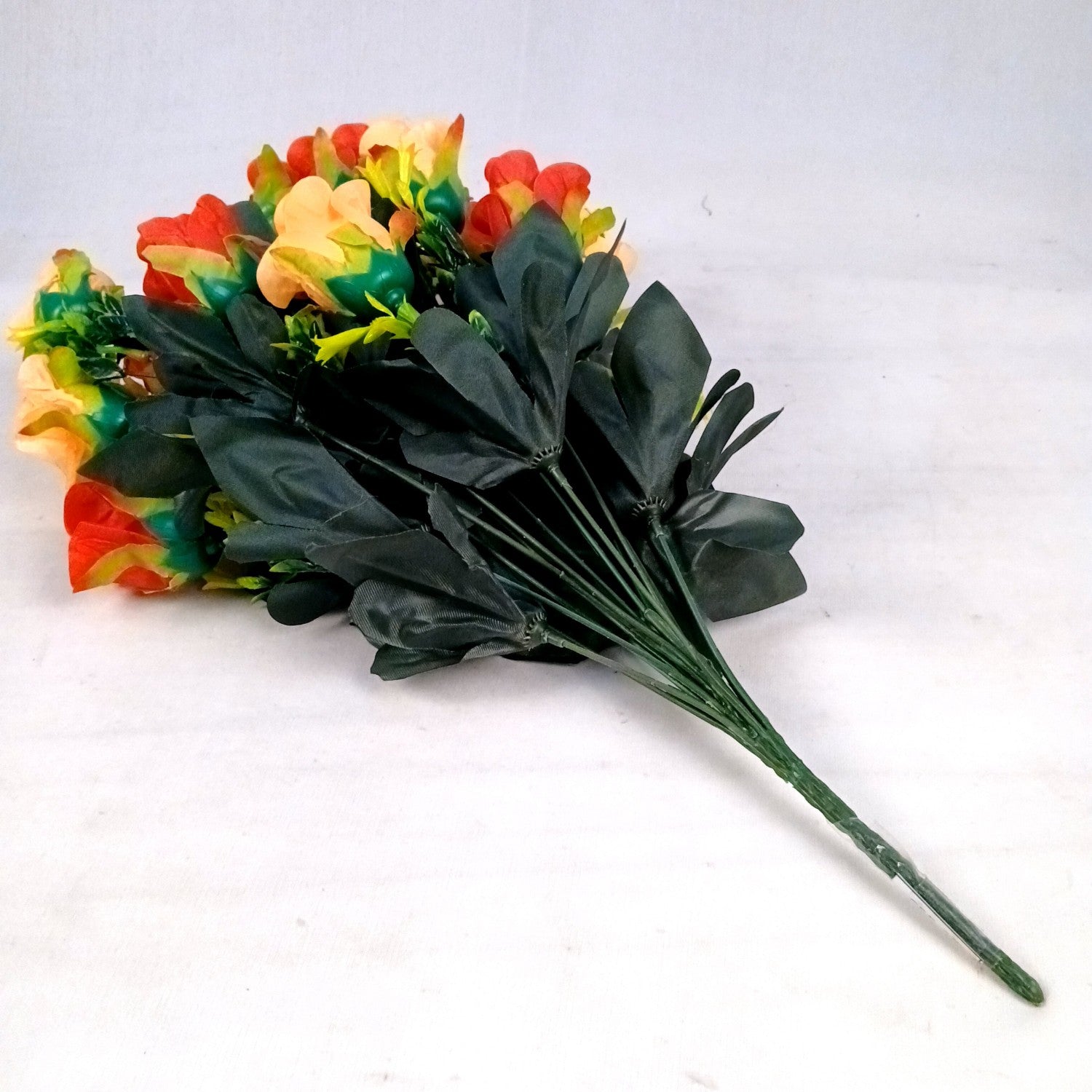 Artificial Flower Bouquets | Faux Flowers Bunch - for Table Vase, Pot, Home Decor, Living Room, Side Table Centerpiece - 29 Inch - Apkamart #Style_Design 2