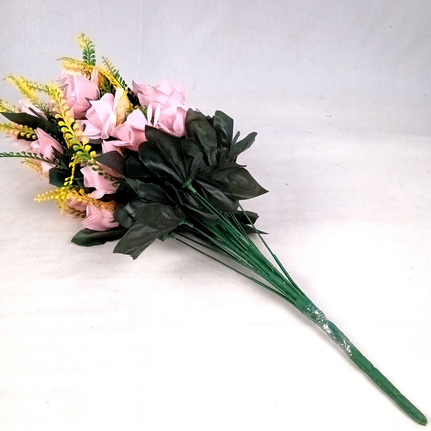 Artificial Flowers for Home Decoration -With Metal Stand - For Home & Wall Decor - 26 Inch _Apkamart