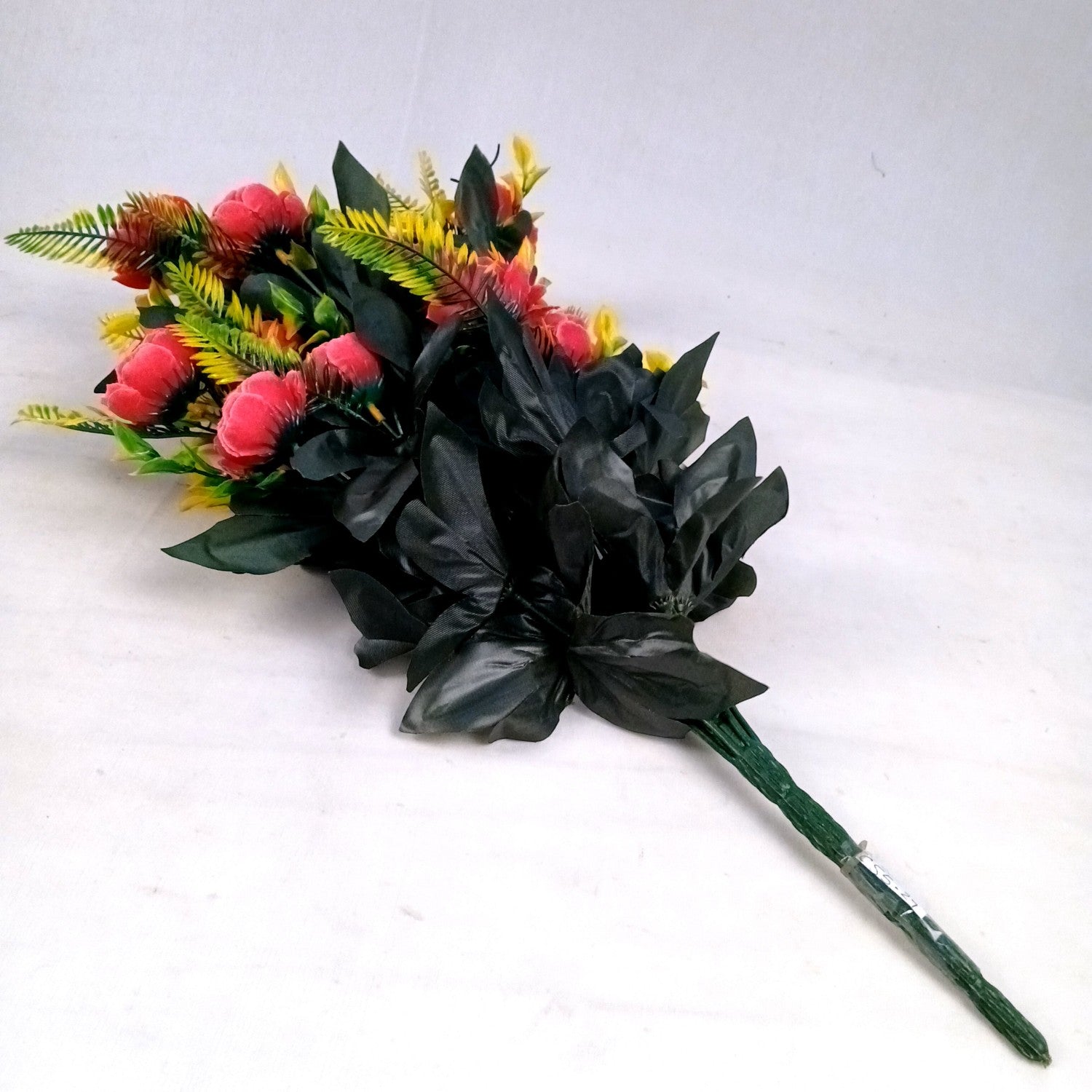 Artificial Flower Bouquets | Fake Flowers Bunch - For Vase, Home, Bedroom, Balcony, Office Corner, Living Room - 26 Inch - Apkamart #Colour_Pink