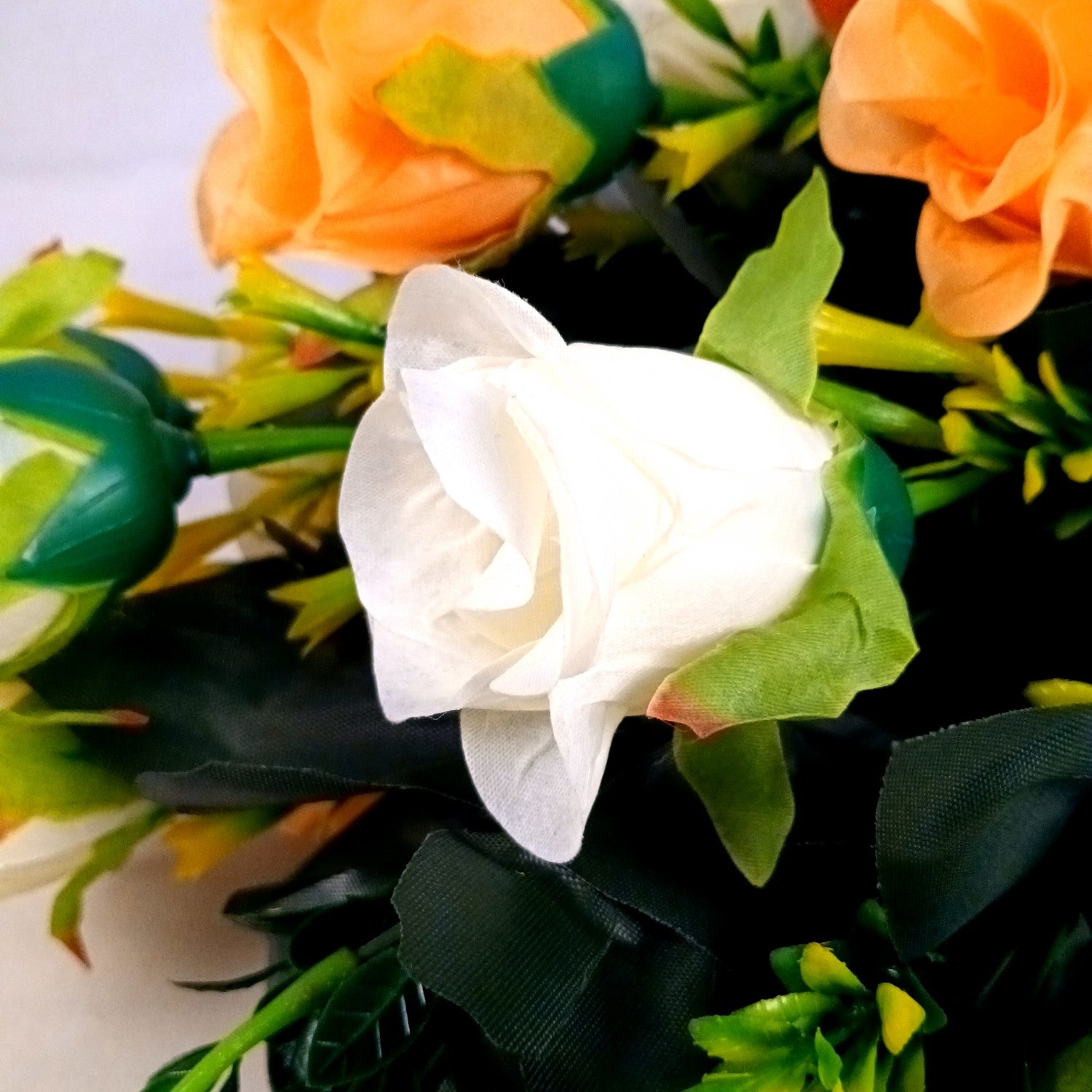 Artificial Flower Bouquets | Faux Flowers Bunch - for Table Vase, Pot, Home Decor, Living Room, Side Table Centerpiece - 29 Inch - Apkamart #Style_Design 3